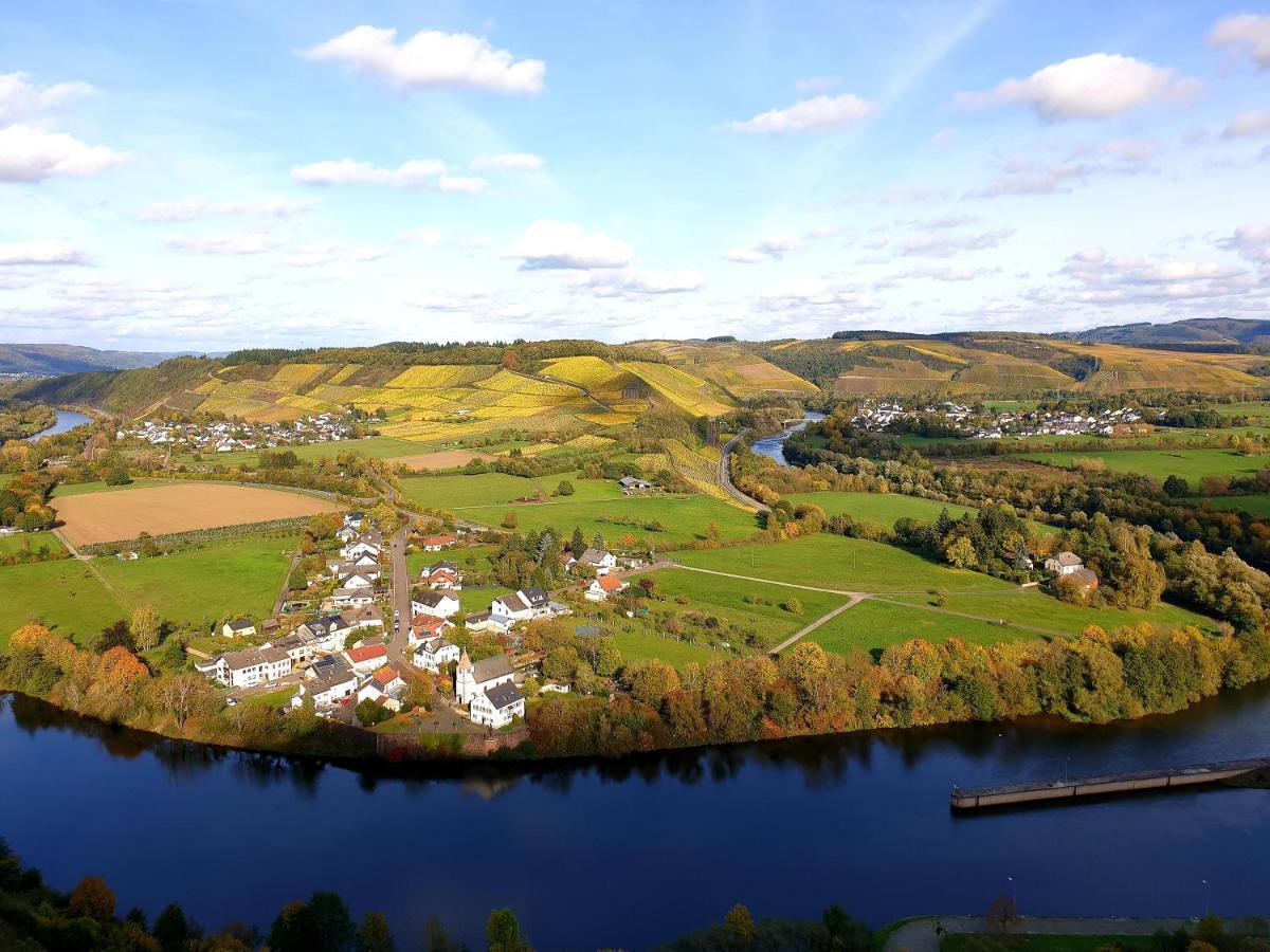 Vila Zur Alten Rebe Ferienhaus Und Weingut Konz Exteriér fotografie